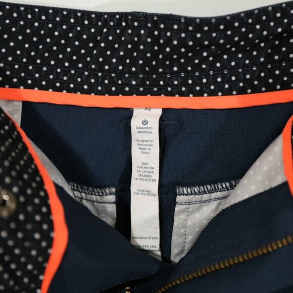 Lululemon ABC Pants NWOT Size 30 (Tagged 32) Tech Vent Slim Fit Chino Navy - Picture 5 of 9